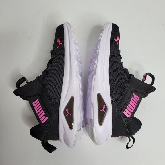 PUMA Black and Pink Toddler Girl Sneakers Size 12C - Picture 8 of 11